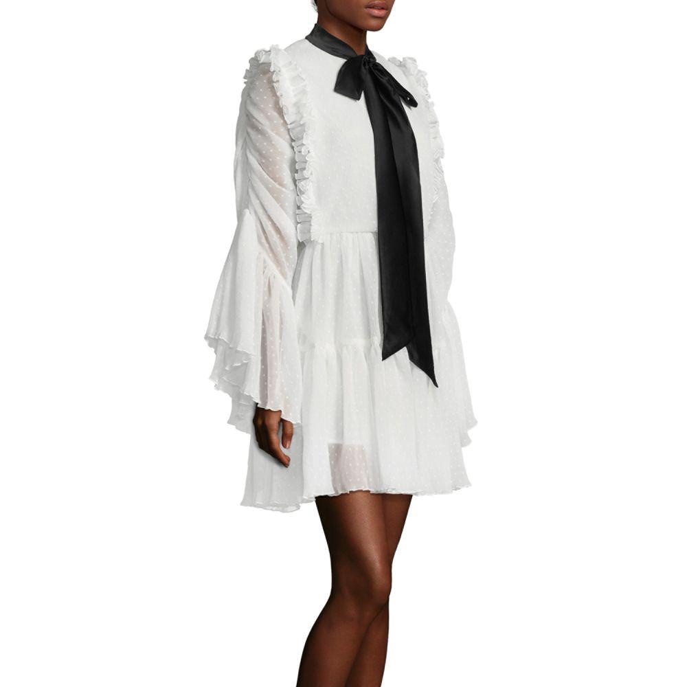 Romance Was Born Purity Silk Flowy Dress